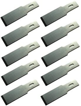 BERNER 10x OSTRZE DO SKROBAKA KLEJU NALEPEK 12MM