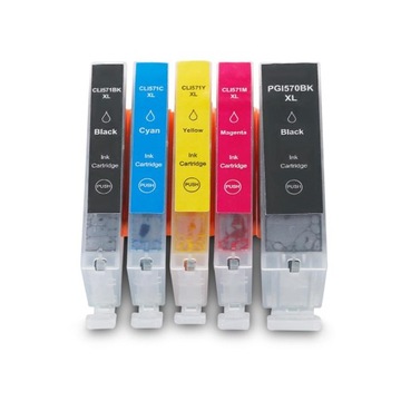 5 x Tusze do CANON Pixma MG7753 TS5050 TS5051