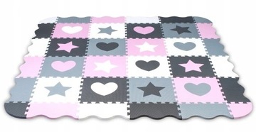 ОБРАЗОВАТЕЛЬНЫЙ пазл КОВРИК XXL толщиной 151х151см манеж СКЛАДНЫЕ элементы