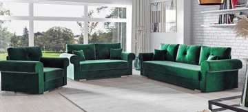 Zestaw wypoczynkowy 3+2+1 Sofa fotel kanapa