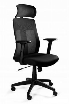 Fotel ergonomiczny Explore z zagłówkiem obrotowy
