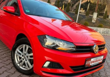 Volkswagen Polo VI Hatchback 5d 1.0 MPI 80KM 2019 Volkswagen Polo 1.0MPi 80ps Ledy 5Drzwi Tylko107TysKm Bezwypadkowy 1Wlasci, zdjęcie 10