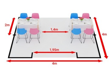 Палатка для вечеринок в садовом павильоне 4x4 м 2-3,15 м