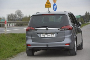 Opel Zafira C Tourer Facelifting 1.6 CDTI 120KM 2017 Opel Zafira 1.6 CDTI nawi kamera hak 7 osobowy, zdjęcie 7