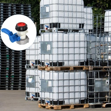 КЛАПАН IBC DN40 ДЛЯ БАКА МАУЗЕР ЗАПОРНЫЙ ШАРОВОЙ КЛАПАН MAUSER IBC IBC