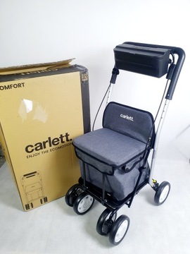 Carlett - innowacyjne wózki na zakupy, zapewniające wygodę i funkcjonalność