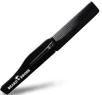 Набор для бороды ЩЕТКА ШАБЛОН РАСЧЕСКА НОЖНИЦЫ