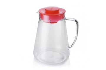 DZBANEK SZKLANY ŻAROODPORNY TESCOMA 2,5 L CZERWONY