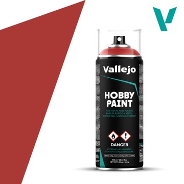 VALLEJO Fantasy Color Primer Scarlet Red