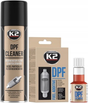 2x K2 DPF очищающий агент DPF 500 мл