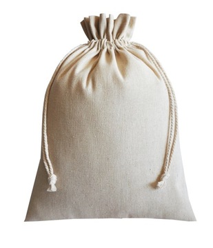 WORECZEK jutowy woreczki z juty biżuteria lawenda 8x10 cm JUTA - 5 szt.