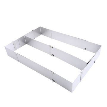 5cm RANT BLACHA FORMA REGULOWANA OPASKA DO PIECZENIA CIASTA BISZKOPTU
