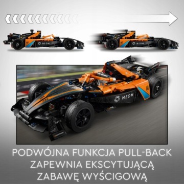LEGO TECHNIC NEOM McLaren Formula E Race Car 42169