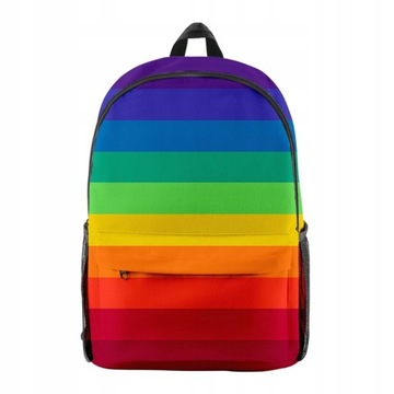 PLECAK TĘCZOWY Torba Worek LGBT PRIDE SZKOLNY XL