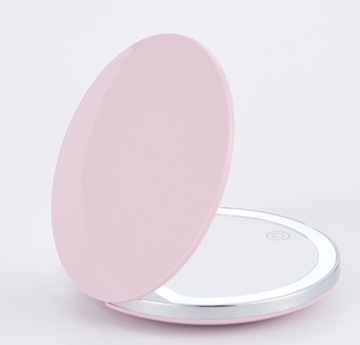 КАРМАННОЕ КОСМЕТИЧЕСКОЕ ЗЕРКАЛО со светодиодной подсветкой, для макияжа