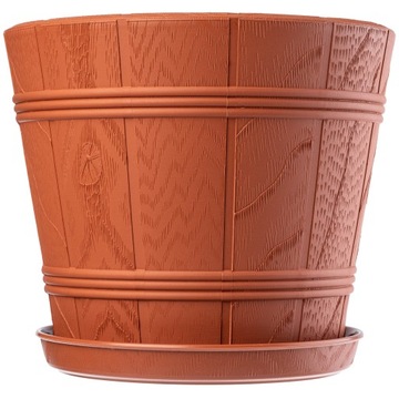 ЦВЕТОЧНЫЙ ГОРШОК ЦВЕТОЧНЫЙ ВАЗ 30см ПЛАСТИКОВЫЙ ЦВЕТОЧНЫЙ ГОРШОК ПОД ДЕРЕВО