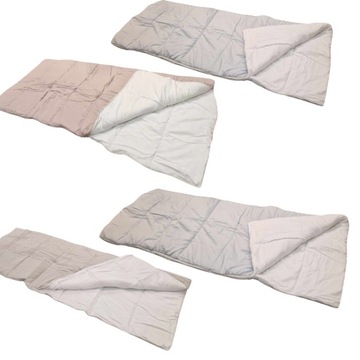 Alpinter śpiwór - kołdra turystyczna 85x210cm - zestaw 4 śpiworów