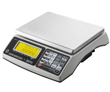 ЭЛЕКТРОННЫЕ МАГАЗИНСКИЕ ВЕСЫ 15кг С ЛЕГАЛИЗАНИЕМ 2г СЧЁТНЫЕ ШТУКИ