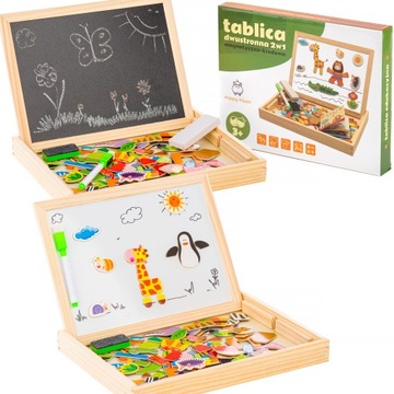 Образовательная магнитная двусторонняя доска