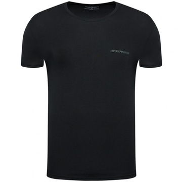 Emporio Armani bawełniany męski t-shirt czarny 111267-1A717-06621 S