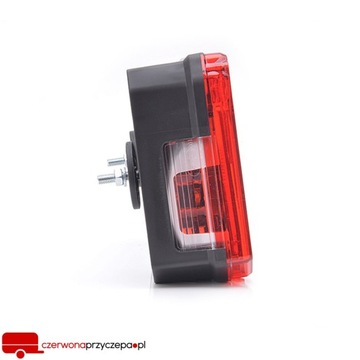 ЗАДНИЙ ФОНАРЬ ПРИЦЕПА с треугольником WAŚ W125 ЛЕВЫЙ