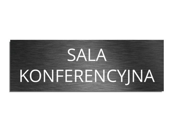 Tabliczka na drzwi SALA KONFERENCYJNA 6,5x20cm