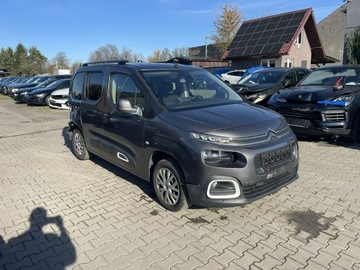 Citroen Berlingo III Osobowy M 1.5 BlueHDi 102KM 2019 Citroen Berlingo Klimatronik Czujniki park.