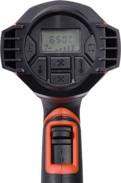 ТЕПЛОВАЯ ПИСТОЛА 1600ВТ 50-650C 2 МЕХАНИЗМ РЕГ.ТЕМП. ЖК-дисплей
