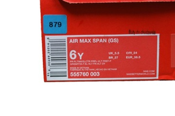 Кроссовки Nike Air Max 1 Span (GS) 38,5 24 см РАСПРОДАЖА