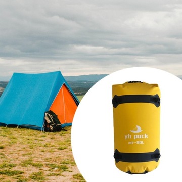 Водонепроницаемый сухой мешок, воздухонепроницаемый, портативный, плавающий, легкий, 80 л.