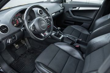 Audi A3 8P Hatchback 3d 1.8 TFSI 160KM 2009 Audi A3 Sportback 1.8 Turbo 160PS Quattro S-line Lift PółSkóry Rej.PL, zdjęcie 4