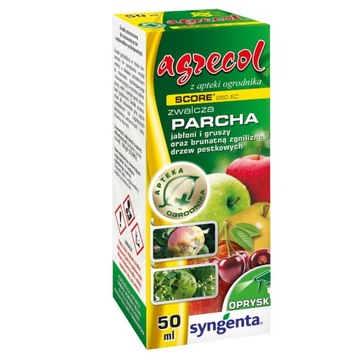 SCORE 250EC 50 ML GRZYBOBÓJCZY NA PARCHA AGRECOL