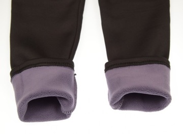 CIEPŁE legginsy 6942/41 GETRY OCIEPLONE GRUBYM POLAREM KLASYCZNE 122/128