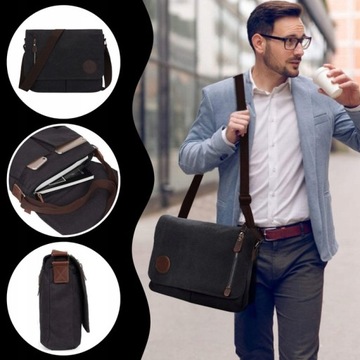 МУЖСКАЯ СУМКА НА НОУТБУК ДЛЯ РАБОТЫ