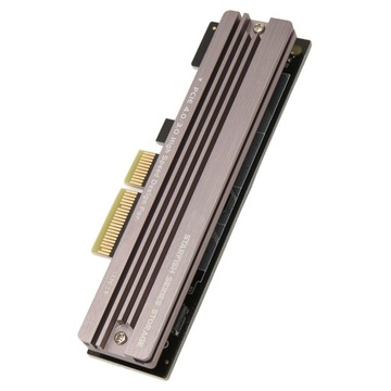 Твердотельный накопитель M.2 NVMe с платой расширения PCIE 4.0 64 Гбит/с