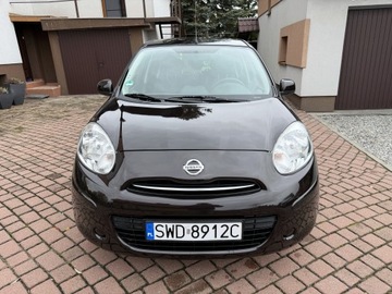Nissan Micra IV Hatchback 5d 1.2 80KM 2011 Nissan Micra TYLKO 134tyśkm 1WŁAŚCICIEL 1.2B CLIMATRONIC 2011 ZADBANA Tekna, zdjęcie 37