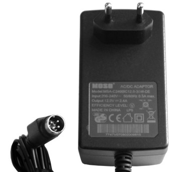 Zasilacz MOSO 12V 2.4A 30Watt 4PIN dioda LED