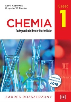 Chemia 1 Podręcznik Rozszerzony 2019 PAZDRO