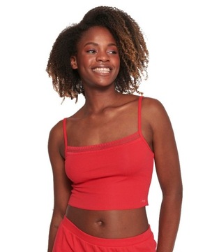 Top damski sloggi GO Ribbed Crop Top M