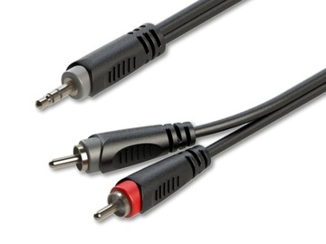 RAYC130L KABEL Y AUDIO STEREO MINI JACK 3,5 2x RCA
