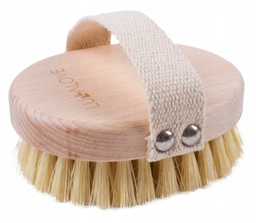 Щетка для сухого массажа LULLALOVE tampico