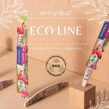 Пилочка для ногтей 100/180 10шт Aba Boat Flamingo