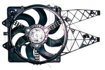 VENTILÁTOR CHLADIČŮ FIAT BRAVO DELTA 1,4T 1,9D 2,