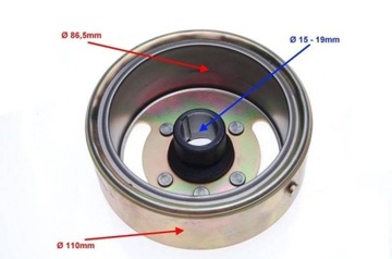 МАГНИТНОЕ КОЛЕСО КРЕСТОВОЕ 110-125CC
