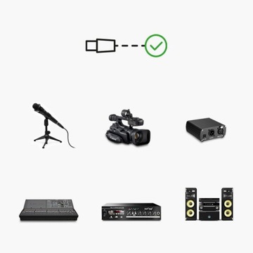 UGREEN АУДИО УДЛИНИТЕЛЬНЫЙ КАБЕЛЬ ДЛЯ МИКРОФОНА XLR (ЖЕНСКИЙ) НА XLR (МУЖСКОЙ) 5М