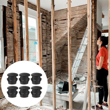 Заглушки для замочных скважин Пластиковые заглушки для фиксации замочных скважин