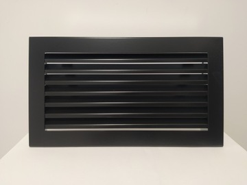 КАМИННАЯ РЕШЕТКА FRESH ЧЕРНАЯ 17х30 ВЕНТИЛЯЦИЯ