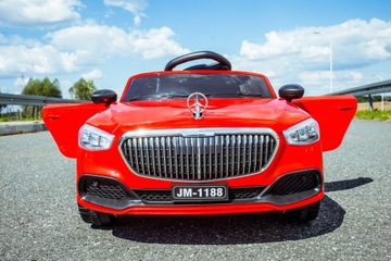 АВТОМОБИЛЬ-КАБРИОЛЕТ АККУМУЛЯТОРНЫЙ АВТОМОБИЛЬ, КОЖА + ДИСТАНЦИОННОЕ УПРАВЛЕНИЕ