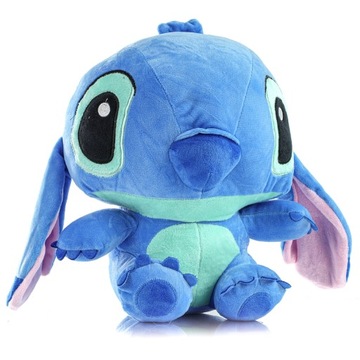 DUŻA NIEBIESKA MASKOTKA PLUSZOWA Z LILO I STITCH PLUSZAK DLA DZIECI 45cm