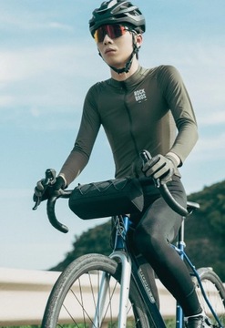 TORBA SAKWA rowerowa na kierownicę PASKIEM SZTYWNA 1,5l RockBross (ZR32)